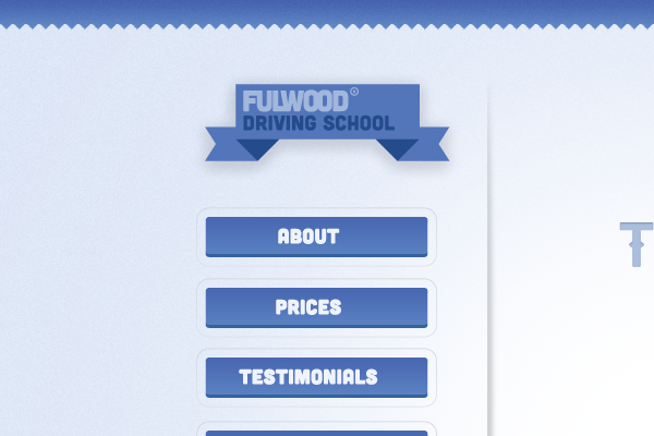 driving school blue Website fulwood