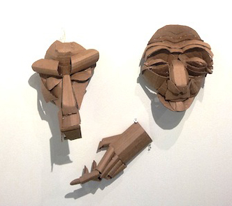 3d art paper sculpture paper cardboard book illustration Character