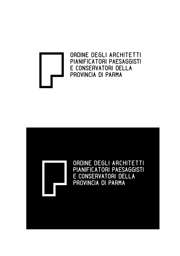 Logo parma Parma architetti ordine architetti parma ordine Dynamic dinámico brand Rebrand RESTYLING rebranding identity italia Italy
