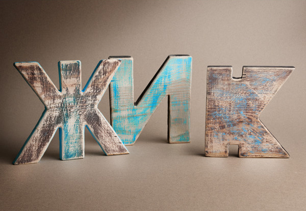 wood letters honey handmade handmade letters