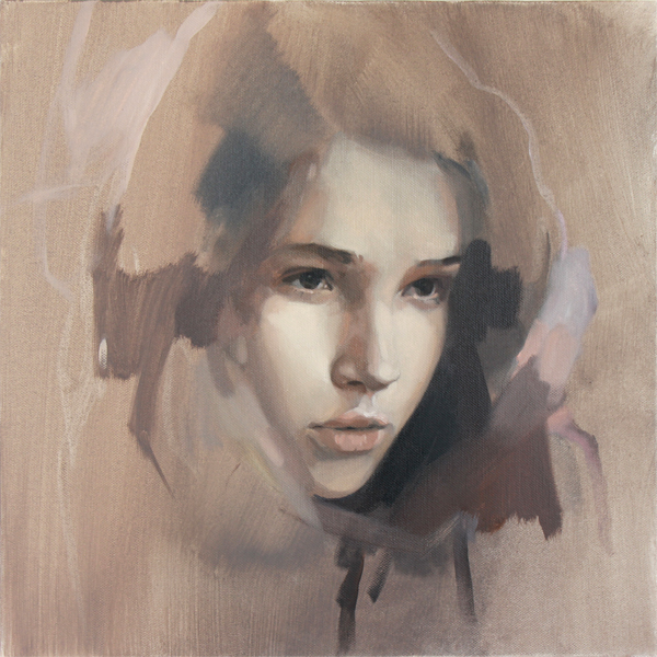 oil on canvas paint portraits oil figurative Realism abstract portrait