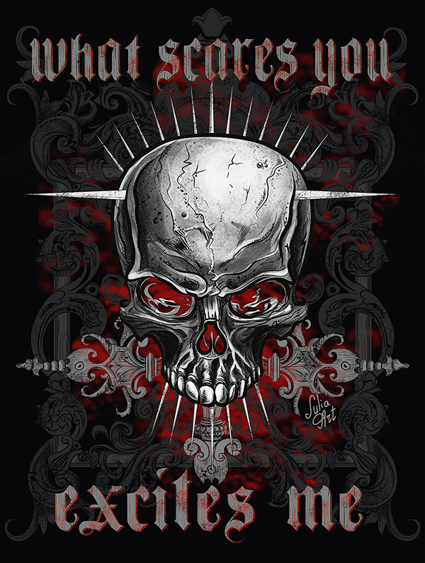 T Shirt Designs PNG Transparent, T Shirt Pattern Tattoo Design, Deer Head  Skull, T Shirt Design PNG Image For Free Download