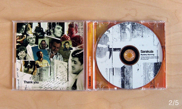 cd packing design luis araujo sarakula music graphic scan white