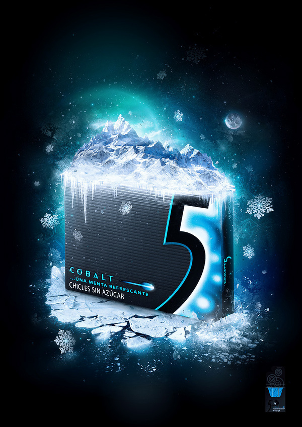 Cobalt Ice 5 Creative Text Used In Advertising