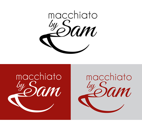 logo signs brand cups Coffee cafe macchiato