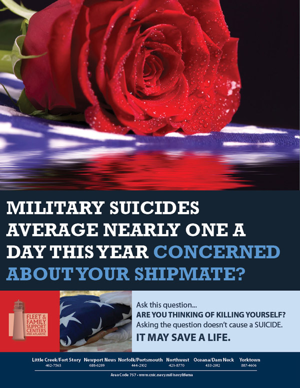 suicide awareness suicide prevention Military