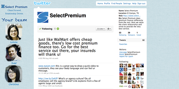 Select Premium premium financing fringe design pittsburgh web designer fringe web design