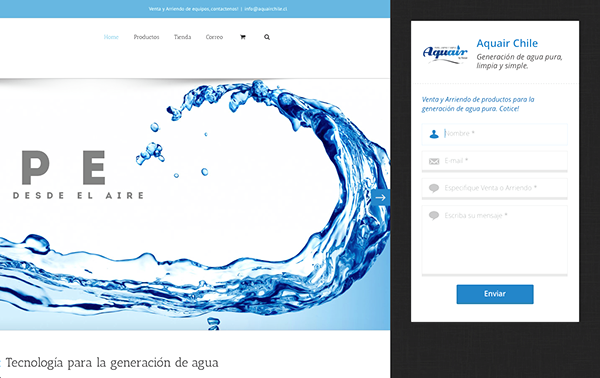 aqua baranding company Watair water clean corporate business