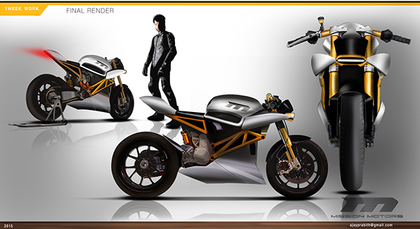 Mission NS Naked Sport Electric MOTORCYCLE on Behance