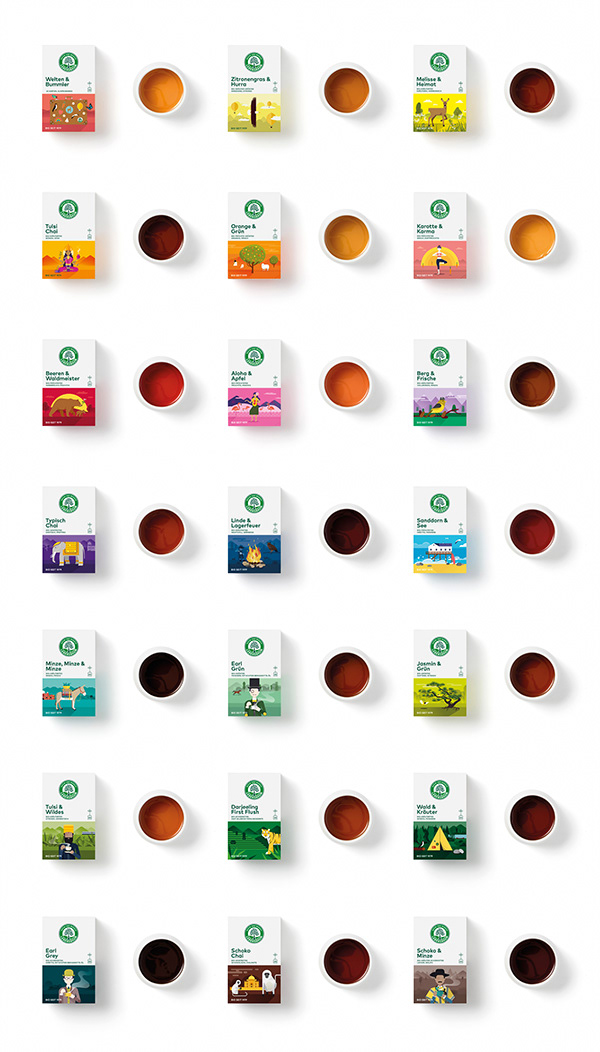 Lebensbaum – Wanderlust Organic Tea Packaging