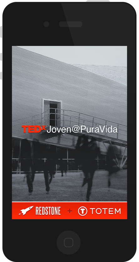 flat ui  iOS  ted  TEDx mobile modern gestures