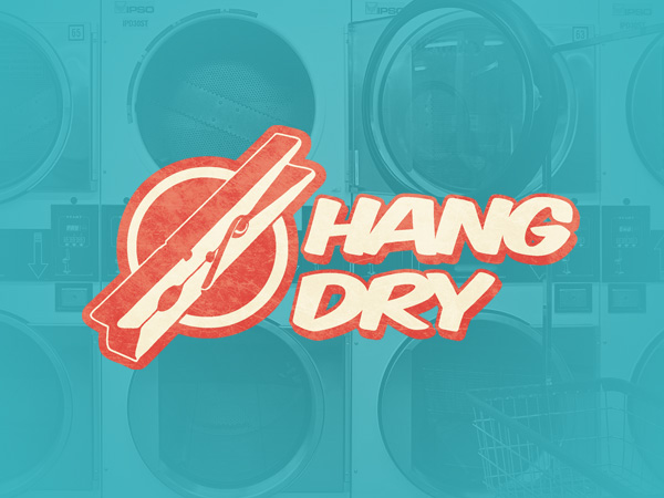 hang dry clothing wash cold apparel t-shirts laundromat