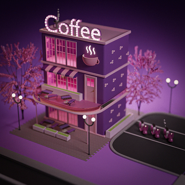 Cute coffee shop