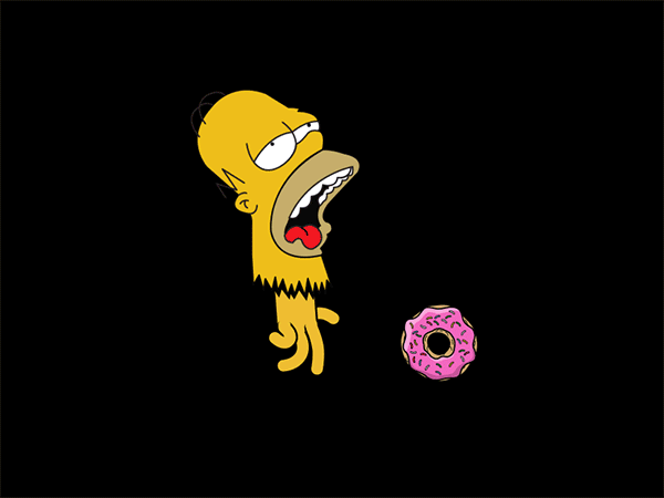 simpsons homer simpson Bart Simpsons donut Blinky duff beer