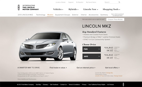 lincoln build and price automotive   refresh reskin