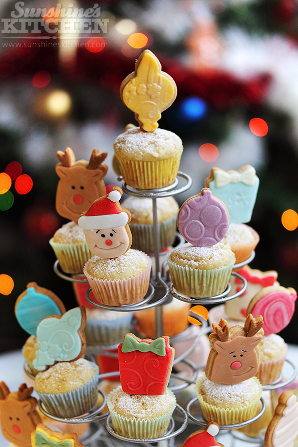 cupcakes Christmas christmas Tree cute cookies creative Fondant decoration food photography food styling culinary photography