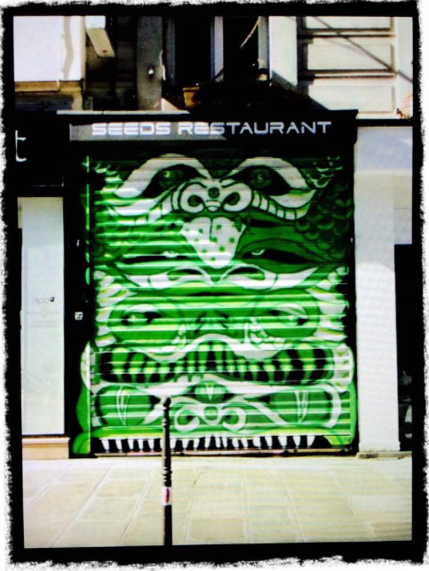Graffiti spraypaint Paris greenwoodgallery ILLUSTRATION  monstermash