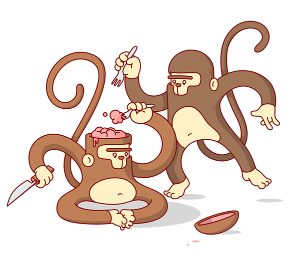 monkey Brains gore culture