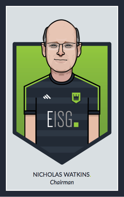 eisg sport team Website vector portrait