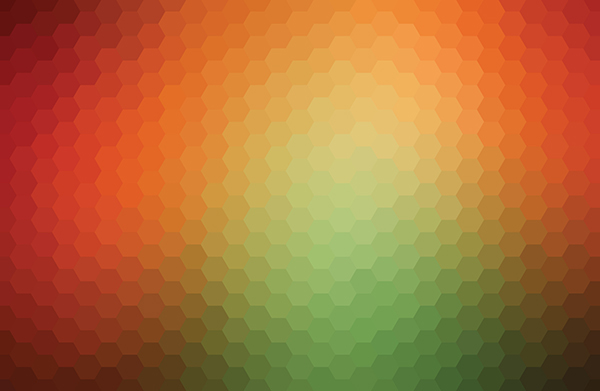 hexagon background wallpaper personal free freebie download green orange yellow