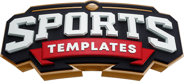 Sports Rafters & banners photoshop Templates pack on Behance