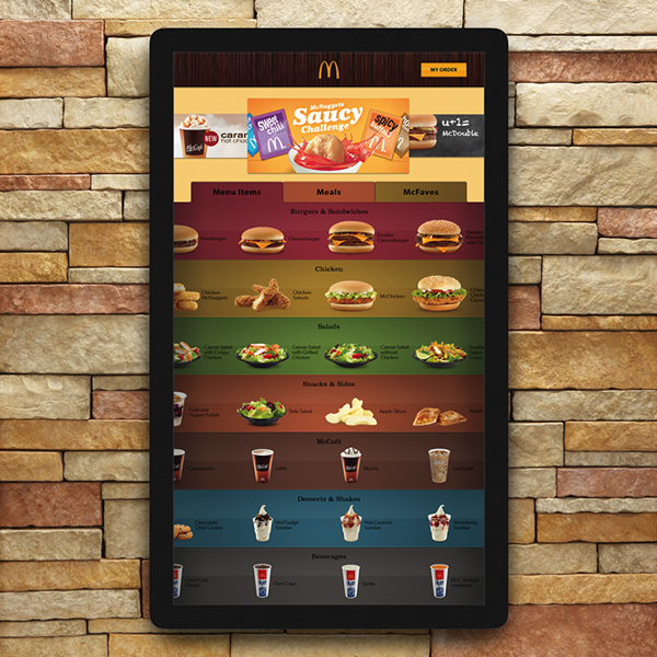 Interactive Mcdonald S Menu On Behance