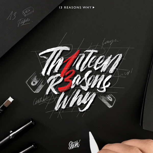 tv Show tvshow lettering Calligraphy   letters Rebrand Title logo typography  