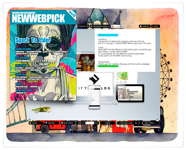 ad interview  nwp new web pick wywiad reklama  promo  self-promo magazine magazyn