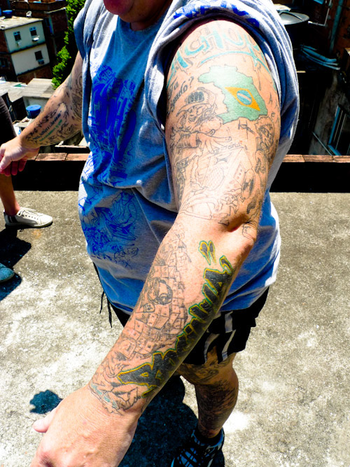 tattoo Zezinho jared richardson rocinha rio cocaine Samba Carnaval favela
