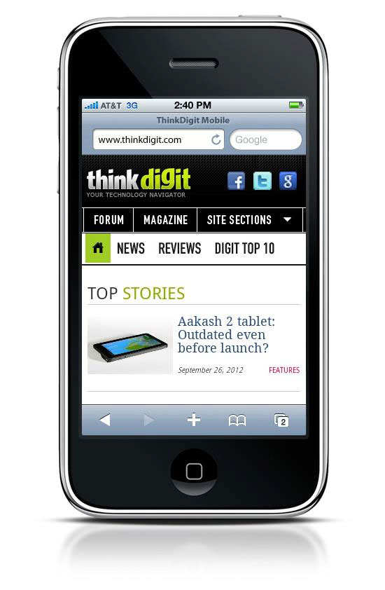 ThinkDigit Personal Technology Technology News Technology blog India mobile