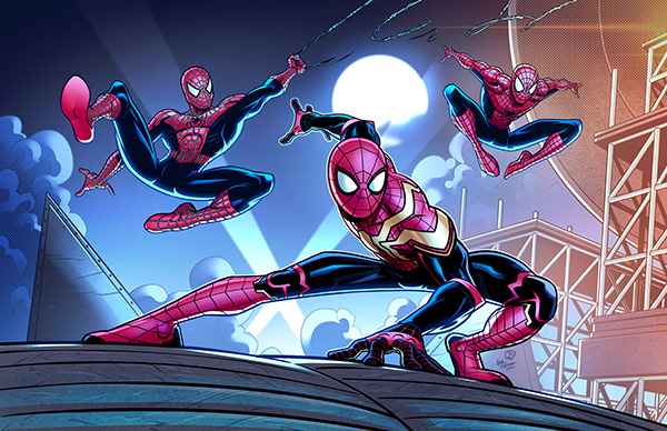 The Three Spider-Men: No Way Home on Behance