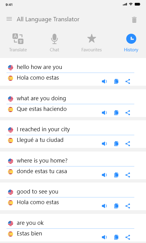 Chat communication language translator translate translation translator UI/UX Voice Translator