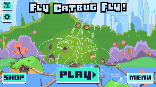 cartoon hangover bravest warriors IOS Aracade Game Catbug Fly Catbug Fly