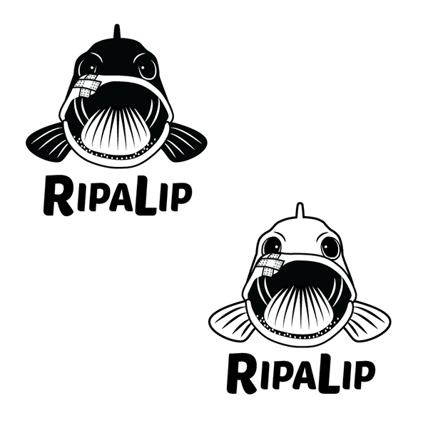 fish bass Pike crappie Walleye fishing logo