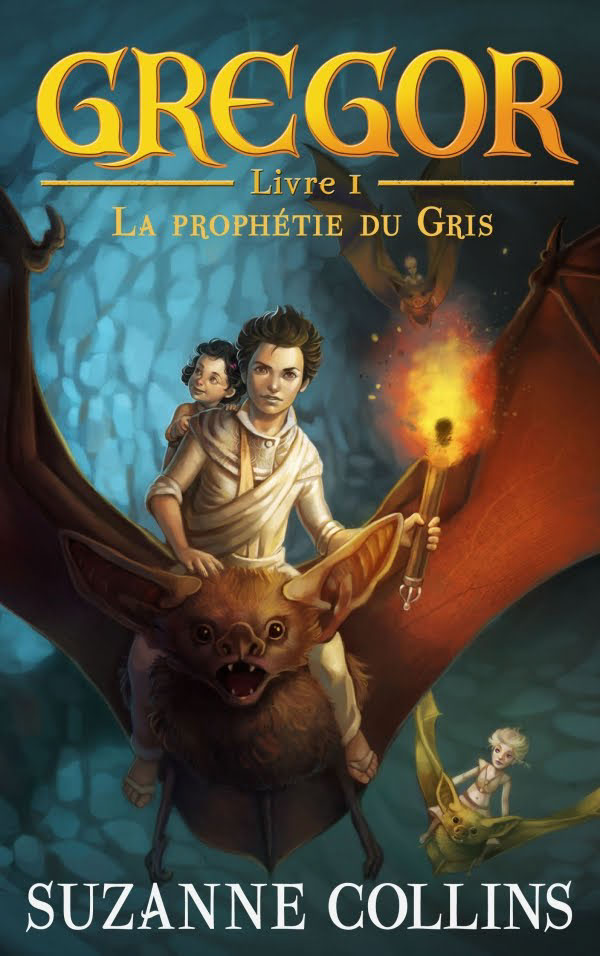 GREGOR covers (Underland Chronicles - French edition)