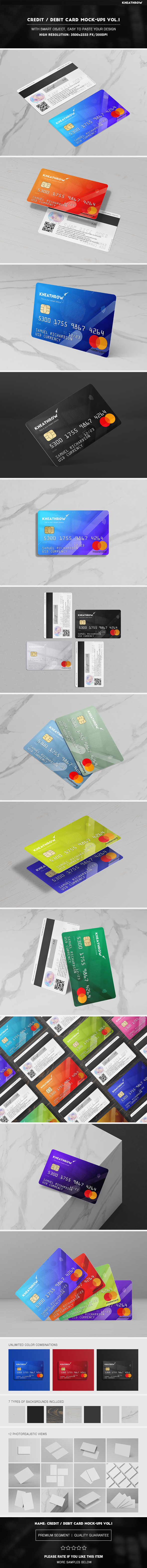 discount card banking money WALLET Payment card gift card Prepaid business card plastic card Mockup
