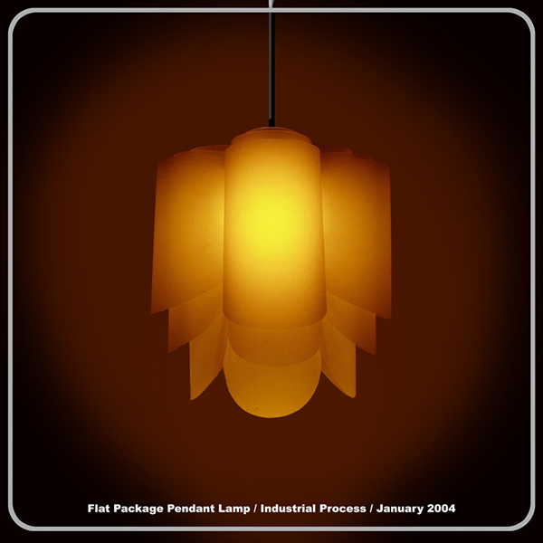 Flat Package Pendant Lamp stephen reon francisco Lighting Design  pendant lamp