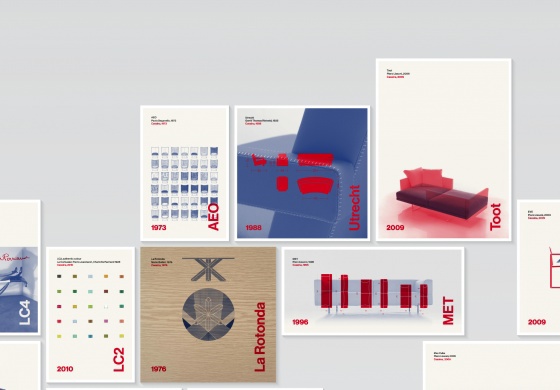 Cassina forniture timeline design infographic masters Le Corbusier lissoni rietvelt studiofm