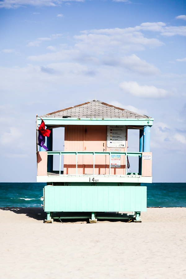 Lifeguard Beach Houses beach houses miami miami beach florida beach lifeguard architektur Strand