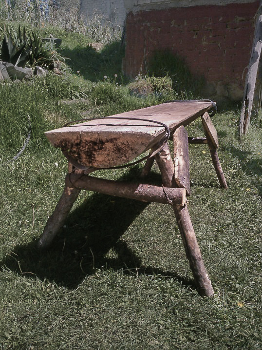 chair stool primitive Empirical creative process
