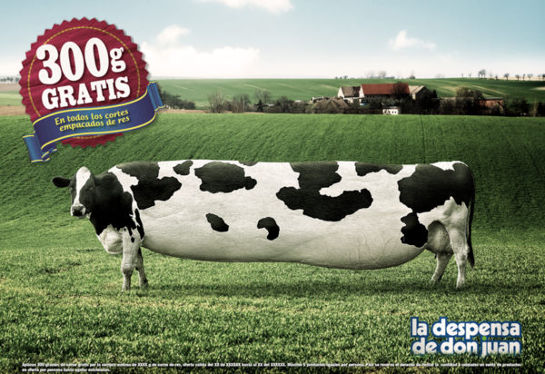 daniel montiel print ads Costa Rica Supermarket manipulation