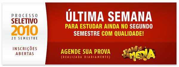 University FMU Email banner cartaz folder educação Processo Seletivo faculdade