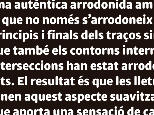 type-design barcelona rounded type Typeface font