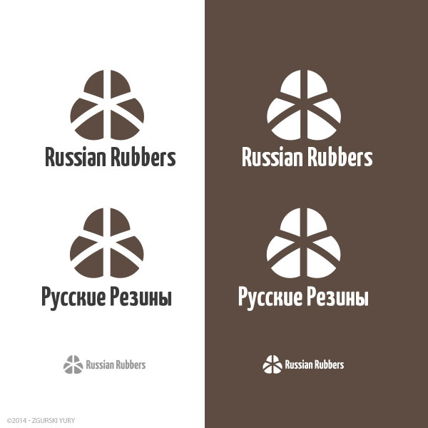 logo Logotype Russian Rubbers