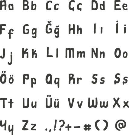 mushroom nodule Typeface font poster specimen yellow handwritten handwriting