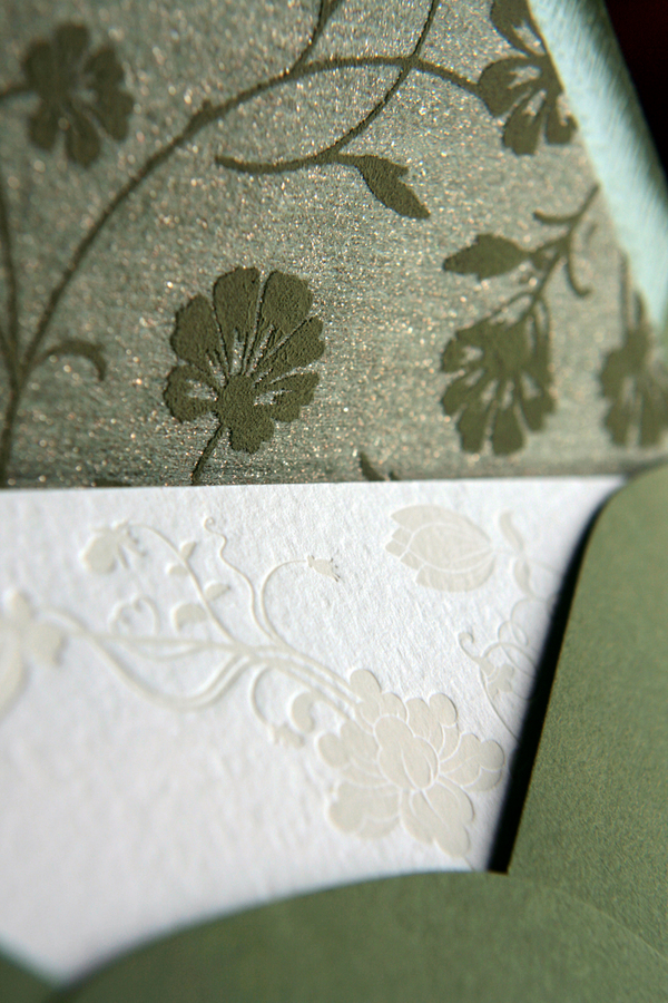 wedding invitations  letterpress