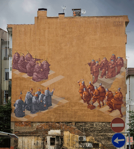 kadıköy streetart walls art