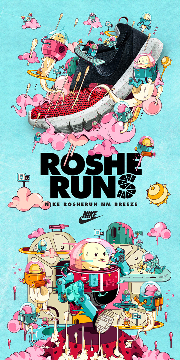 Nike rosherun roshe running kid veiray
