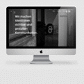 Website Responsive grid Layout parallax digital mobile tablet desktop photos full minimal grey