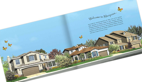 brochure building industry builder home community